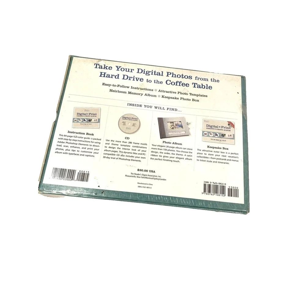 readers digest digital to print create‎ your own photo album